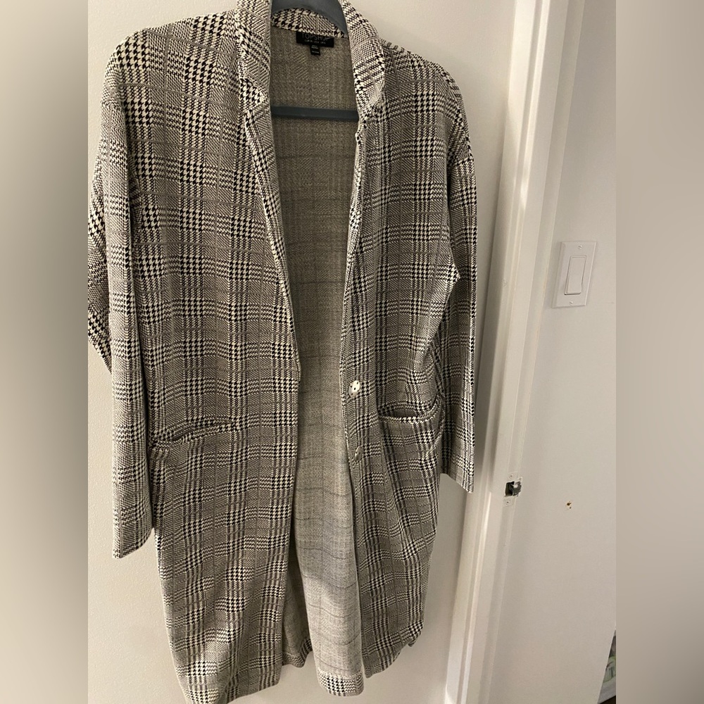 Topshop Long Cardigan/Coat